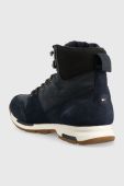 Шкіряні черевики Tommy Hilfiger чоловічі колір синій (2744208) Шкіряні черевики Tommy Hilfiger чоловічі колір синій (2744208)