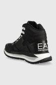 Черевики EA7 Emporio Armani Ice Altura чоловічі колір чорний Черевики EA7 Emporio Armani Ice Altura чоловічі колір чорний