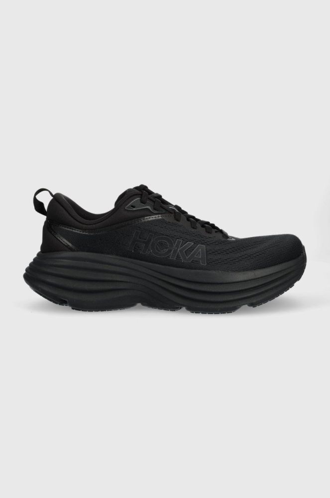 Бігові кросівки Hoka Bondi 8 колір чорний 1123202-GBMS