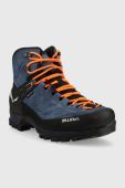Черевики Salewa Mountain Trainer Mid GTX чоловічі колір блакитний Черевики Salewa Mountain Trainer Mid GTX чоловічі колір блакитний