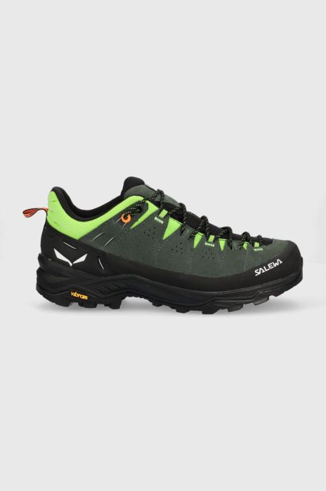 Черевики Salewa Alp Trainer 2 чоловічі колір зелений Черевики Salewa Alp Trainer 2 чоловічі колір зелений