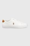 Шкіряні кросівки Polo Ralph Lauren Longwood колір білий 816877702001 Шкіряні кросівки Polo Ralph Lauren Longwood колір білий 816877702001