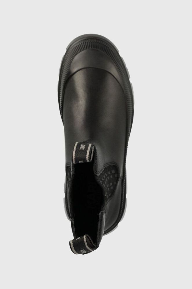 Шкіряні черевики Karl Lagerfeld Trekka Mens чоловічі колір чорний (2768954) фото 4