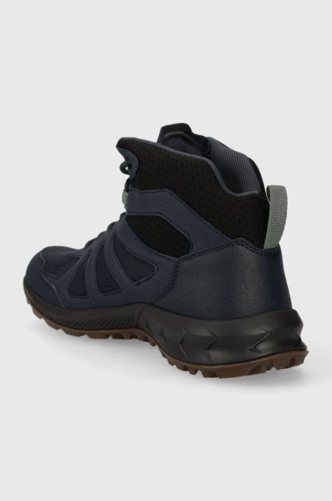 Черевики Jack Wolfskin Woodland 2 Texapore Mid чоловічі колір блакитний фото 3