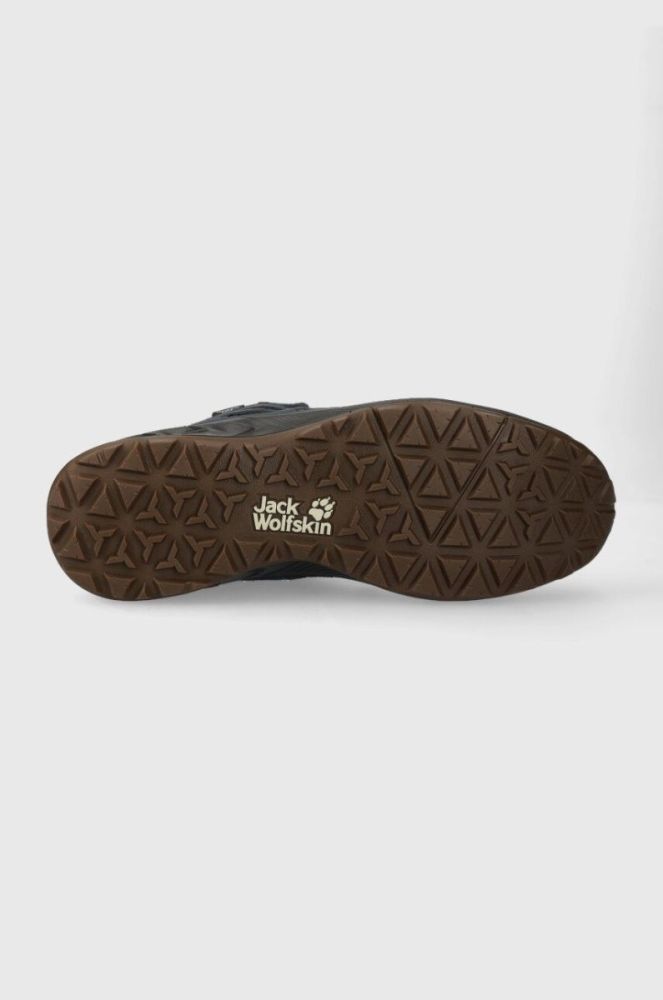 Черевики Jack Wolfskin Woodland 2 Texapore Mid чоловічі колір блакитний фото 5