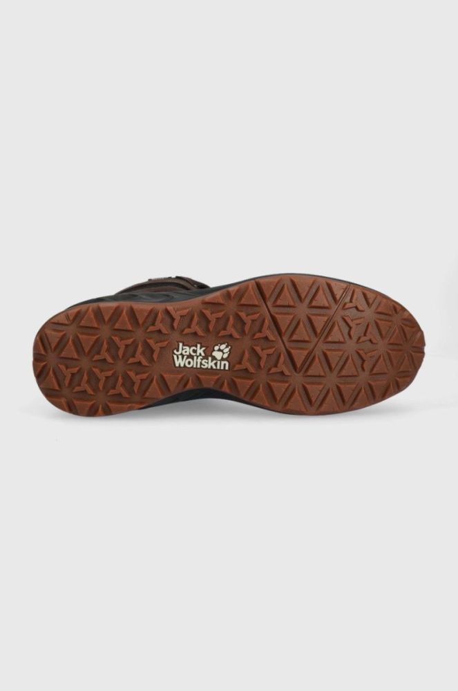 Черевики Jack Wolfskin Woodland 2 Texapore Mid чоловічі колір коричневий (2629245) фото 5