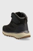Черевики Jack Wolfskin Terraventure Texapore mid чоловічі колір чорний утеплені Черевики Jack Wolfskin Terraventure Texapore mid чоловічі колір чорний утеплені