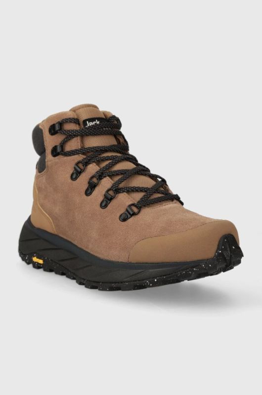 Черевики Jack Wolfskin Terraventure Urban Mid чоловічі колір коричневий фото 2