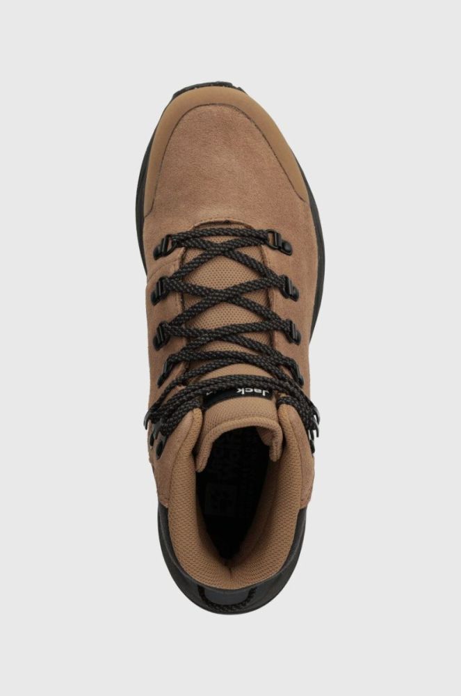 Черевики Jack Wolfskin Terraventure Urban Mid чоловічі колір коричневий фото 4