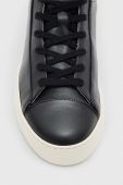 Шкіряні кеди AllSaints Slone High Top чоловічі колір чорний