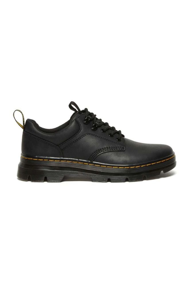 Шкіряні туфлі Dr. Martens Reeder чоловічі колір чорний DM27104001