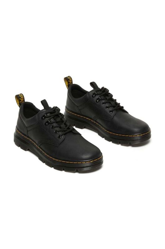 Кожаные туфли Dr. Martens Reeder цвет черный фото 2