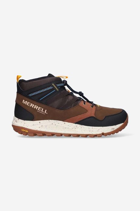 Черевики Merrell Nova Sneaker Boot Bungee чоловічі колір коричневий Черевики Merrell Nova Sneaker Boot Bungee чоловічі колір коричневий