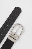 Двосторонній шкіряний ремінь MICHAEL Michael Kors жіночий колір чорний (2507629)