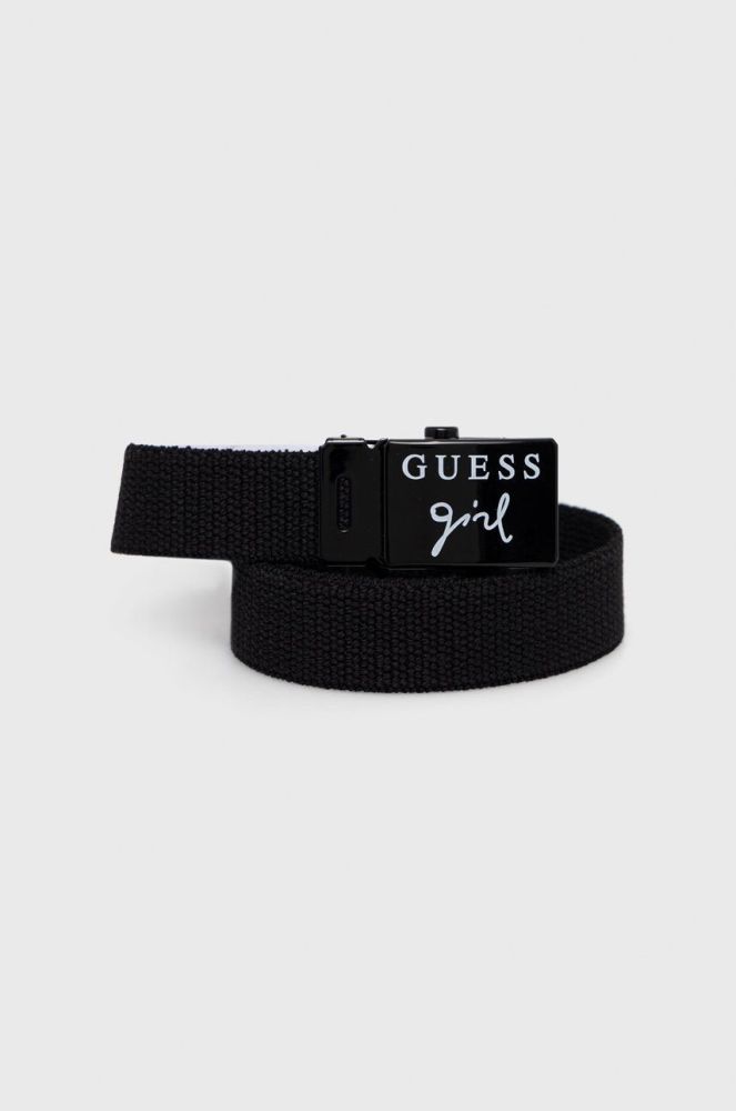 Дитячий ремінь Guess колір чорний (2593522)