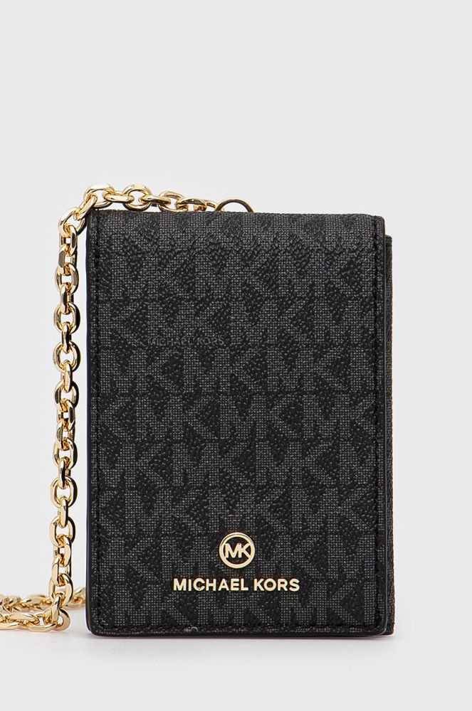 Гаманець MICHAEL Michael Kors жіночий колір чорний (2447360)