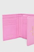 Шкіряний гаманець Patrizia Pepe жіночий колір рожевий (3517380)