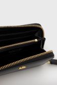 Шкіряний гаманець Lauren Ralph Lauren жіночий колір чорний (2467437)