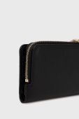 Шкіряний гаманець Coccinelle жіночий колір чорний (2557796)