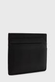 Шкіряний чохол на банківські карти HUGO чоловічий колір чорний (2559000)
