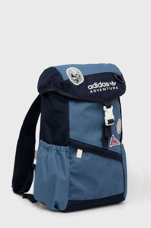 Дитячий рюкзак adidas Originals великий візерунок колір блакитний фото 2