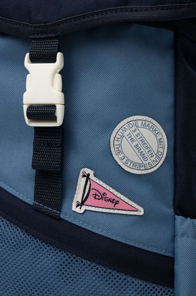 Дитячий рюкзак adidas Originals великий візерунок колір блакитний фото 4