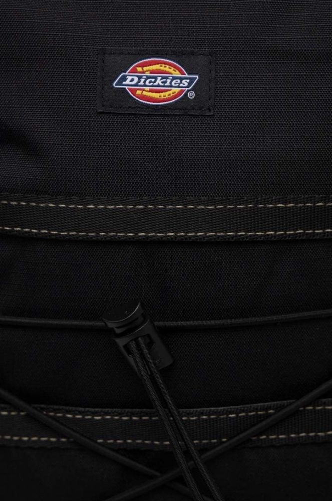 Рюкзак Dickies чоловічий колір чорний великий однотонний фото 4