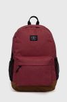 Рюкзак DC чоловічий колір червоний великий з аплікацією