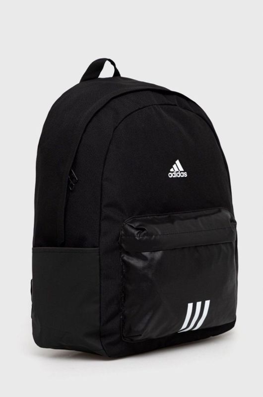 Рюкзак adidas колір чорний великий з принтом (2442019) фото 2