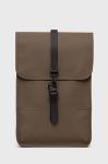 Рюкзак Rains колір коричневий великий однотонний 12800.66-66.Wood