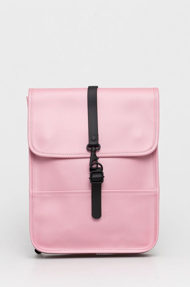 Рюкзак Rains 13660 Backpack Micro колір рожевий великий однотонний 13660.2-20.Pink.Sk