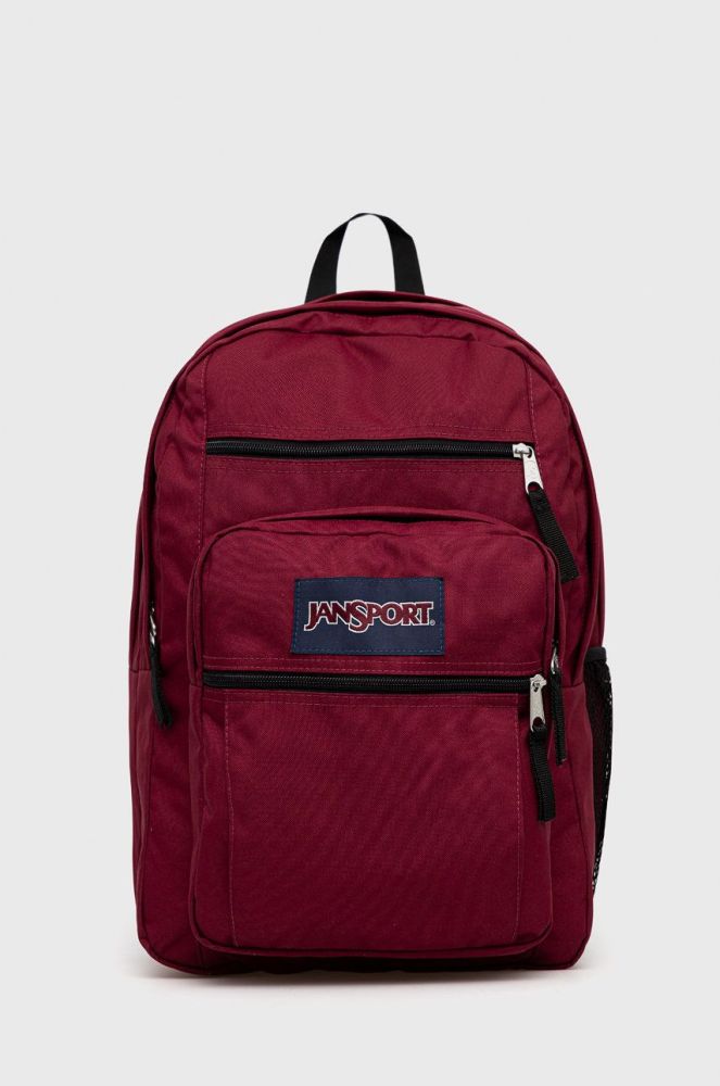 Рюкзак Jansport колір бордовий великий однотонний (2570009)