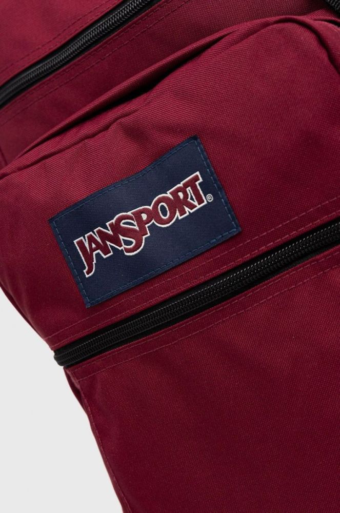 Рюкзак Jansport колір бордовий великий однотонний (2570009) фото 3