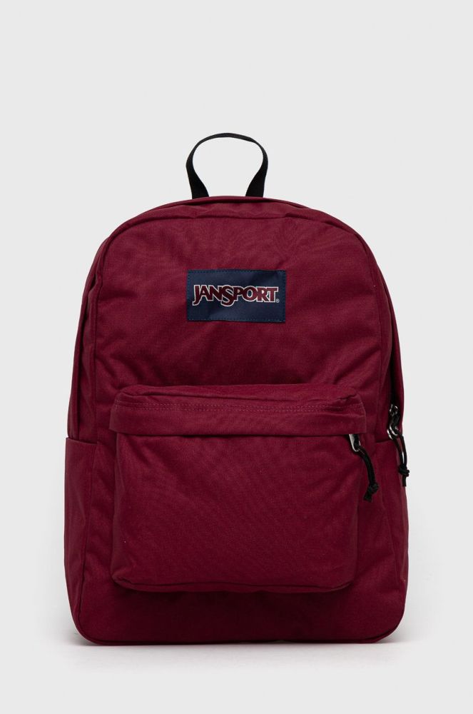 Рюкзак Jansport колір бордовий великий однотонний (2538782)