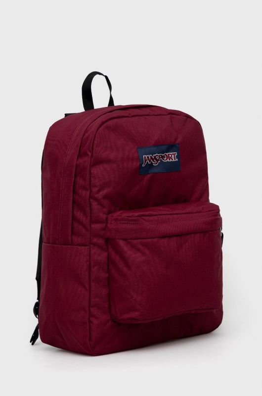 Рюкзак Jansport колір бордовий великий однотонний (2538782) фото 2