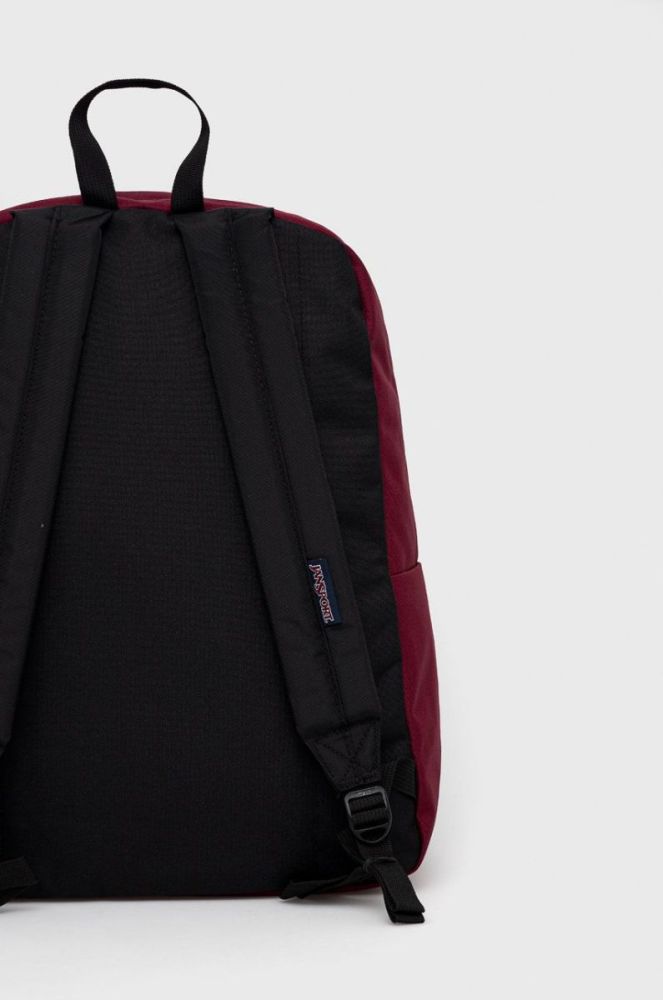 Рюкзак Jansport колір бордовий великий однотонний (2538782) фото 3