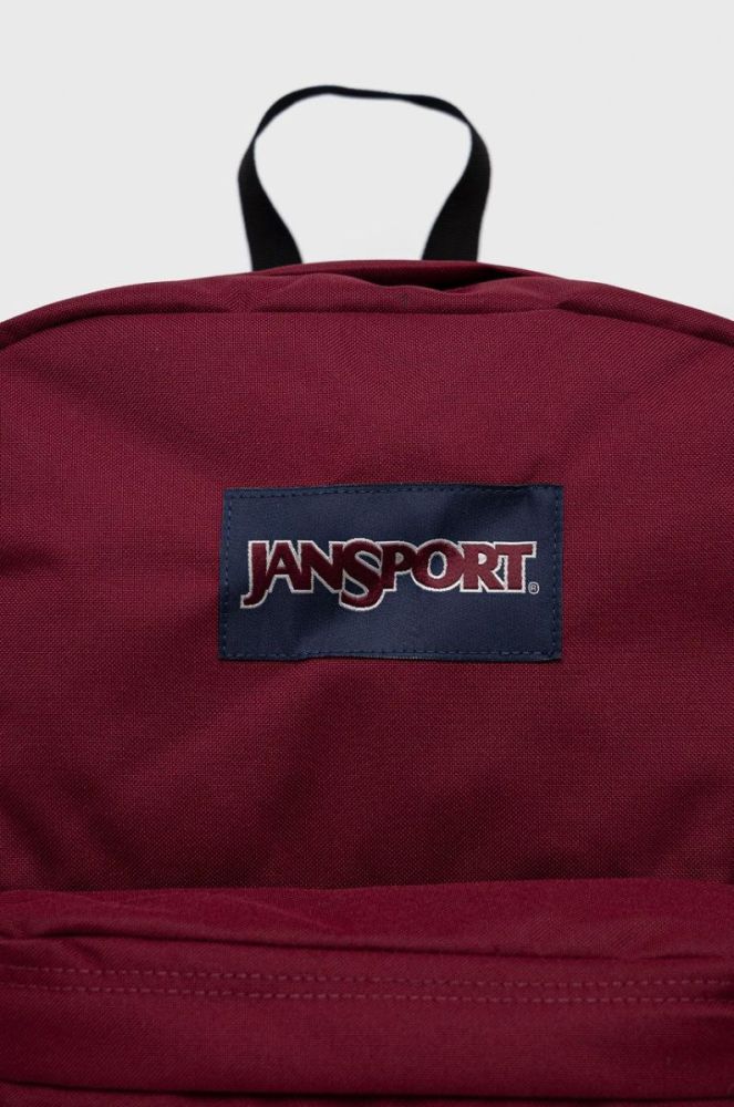 Рюкзак Jansport колір бордовий великий однотонний (2538782) фото 4
