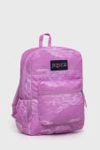 Рюкзак Jansport колір рожевий великий візерунок (2538787)