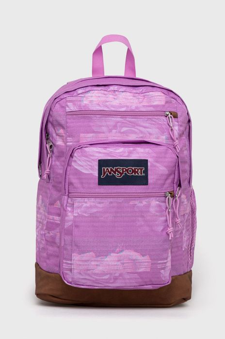 Рюкзак Jansport колір рожевий великий візерунок (2538772)