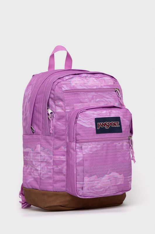Рюкзак Jansport колір рожевий великий візерунок (2538772) фото 2