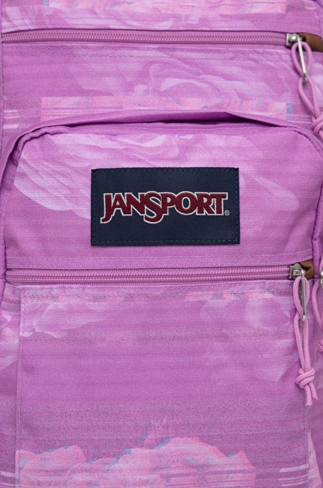 Рюкзак Jansport колір рожевий великий візерунок (2538772) фото 4