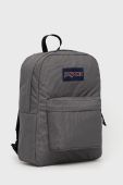 Рюкзак Jansport колір сірий великий однотонний