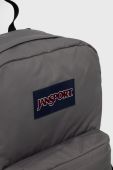Рюкзак Jansport колір сірий великий однотонний