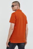 Бавовняне поло Tom Tailor колір помаранчевий однотонний