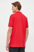 Бавовняне поло Tommy Hilfiger колір червоний з аплікацією (2654291)