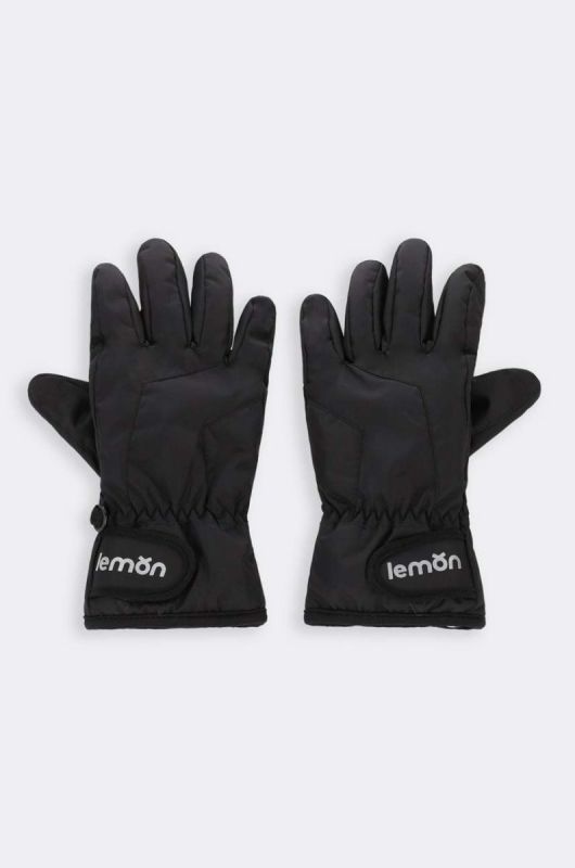 Дитячі рукавички Lemon Explore колір чорний (2863523)