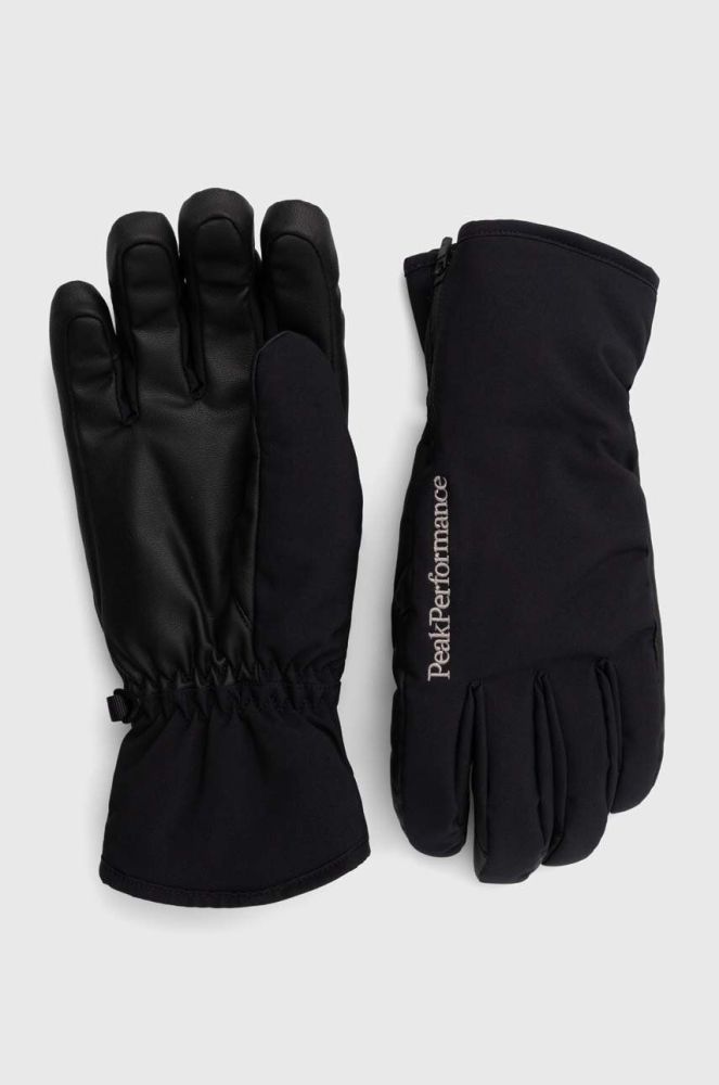 Лижні рукавички Peak Performance Unite колір чорний (3631065)