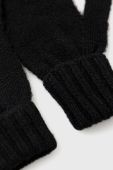 Рукавички з домішкою вовни United Colors of Benetton колір чорний