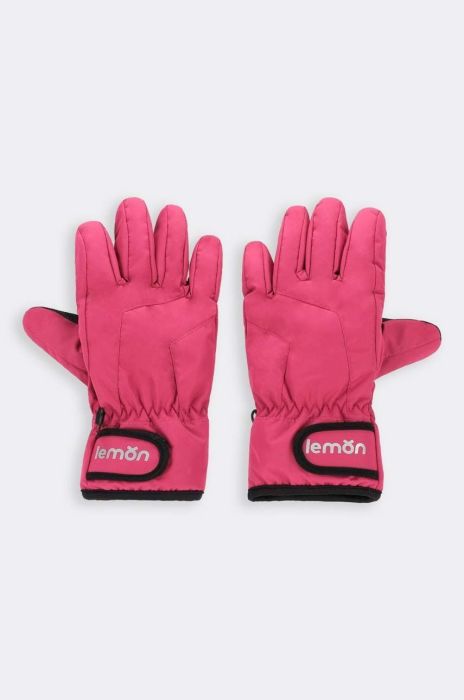 Дитячі рукавички Lemon Explore колір фіолетовий