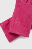 Дитячі рукавички United Colors of Benetton колір фіолетовий (2793420)